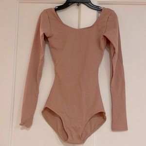 Capezio long sleeve bodysuit